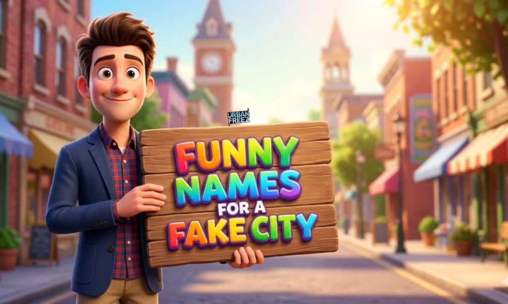 Funny Names for a Fake City