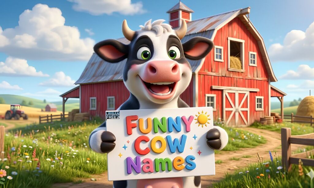 funny cow names