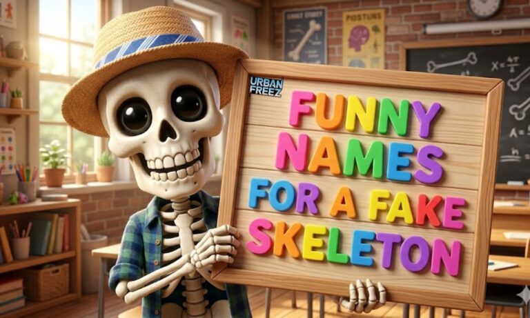 funny names for a fake skeleton