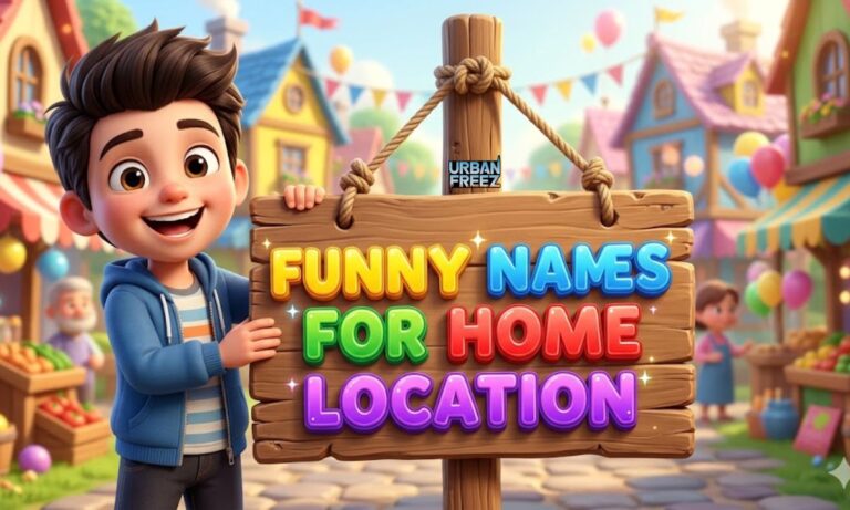 funny names for home location