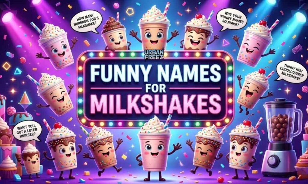 funny names for milkshakes
