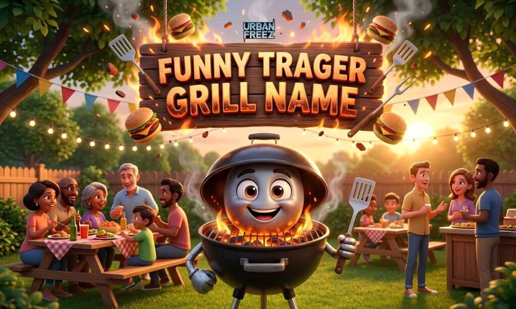 funny traeger grill names