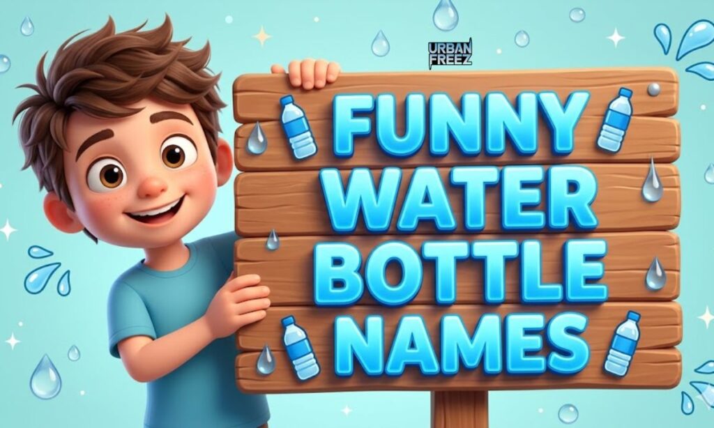 funny water bottle names